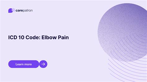 left elbow pain icd 10